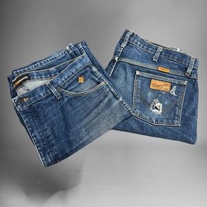 38 x 36 Oversized Wrangler Workwear 13 Original Flame Resistant Jeans 00019